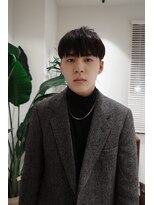 アンド グラフ(& Graph.)&nbsp;メンズカット　ラウンドマッシュ