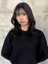 スール(seul) くびれミディアム×艶髪レッドカラー