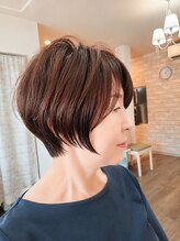 ミエル(miel) 40代/50代/60代くびれショートカット/大人ショートカット