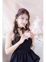 HairSetSalonCHARMER三宮店　【7月上旬OPEN予定】&nbsp;ふわふわカワイイ！ハーフアップ