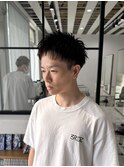 アップバングショート