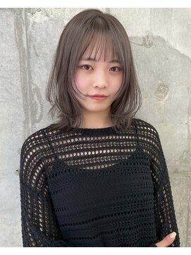 アロ 梅田(alo) 【藤田真由】似合わせ大人レイヤーカット×ニュアンスカラー