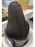 《新規》高井指名/透明感◎全体カラー＋内部補修トリートメント20%OFF ￥8800~