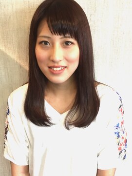 ボレロ(bolero) 【bolero】ナチュラルストレート×ピンクベージュ