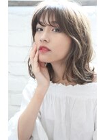 チョビー(Chobii)&nbsp;【chobii】道村/ミルクティーベージュ/大人かわいい/小顔バング