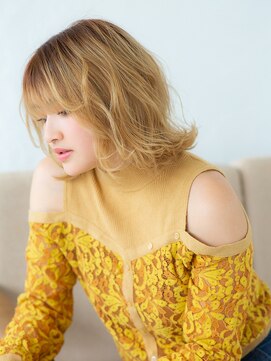 アメリエギャルソン(amelie et garcon) 【amelie与野本町】外国人風カジュアルボブ