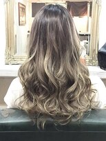 ヘアスタジオ マテリアル(hair studio Material) プルエクステ、外国人風color