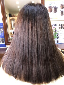 美容室 ラ ポチム トリートメントカラー　　ブロー