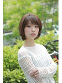 大人かっこいいショートボブ