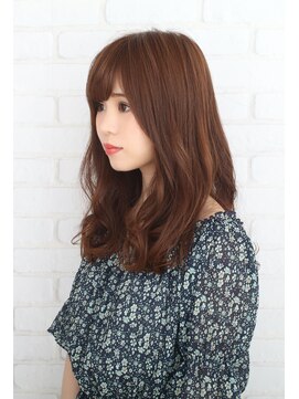 トゥルートラストトロワー 須玉店(True Trust trois) 骨格補正パーマ×ナチュラルブラウン