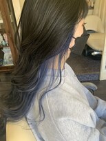 ディンプル 越谷駅前(DiMPlE)&nbsp;挑戦しやすいインナーカラー/ネイビーブルーカラー/