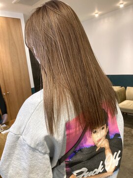 ヘアーブレイス(hair brace) ハイライト×柔らかベージュ【菅野竜矢】