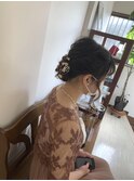 【お呼ばれヘアセット】アップスタイル・シニヨン