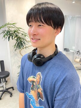 フィルムス 渋谷(FILMS) シースルーマッシュ/韓国/メンズ/メンズカット/マッシュ/眉毛