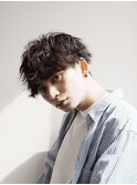 MEN'S HAIR/束感ショート/コンマヘア/ツーブロックマッシュ