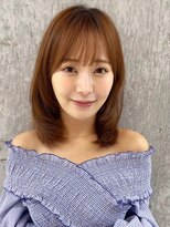 ルームバイシー 新宿(Loom. by Sea) 韓国風前髪×ショコラアッシュ【髪質改善/新宿/ふんわりカール】