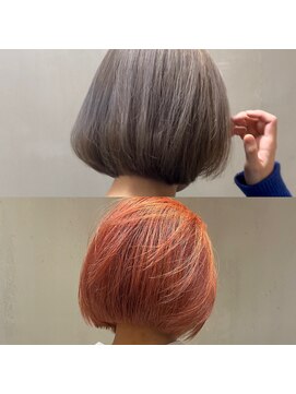 キジ(KIJI) ミニボブ×ハイトーン