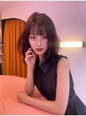 艶カラー/レイヤーカット/韓国ヘア/ピンクショコラ