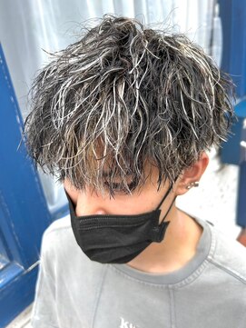 メンズココ 清澄白河店(MENS COCO) ツイストスパイラルパーママッシュメンズパーマ波巻きパーマ