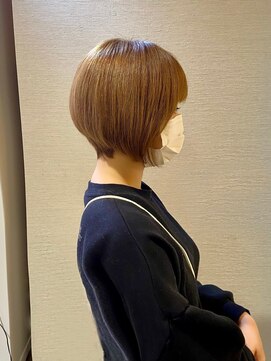 エムウィッシュ(M Wish) ハイトーンダブルカラー/ブリーチ/大人ガーリー/韓国風/韓国ヘア