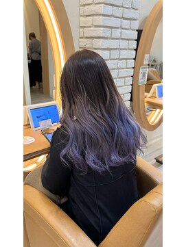アドラーブル けやき通り店(adorable) 20代30代40代デザインカラーグラデーションブリーチ