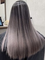 ミュウアンド(Mew＆)&nbsp;【ロングバレイヤージュ×ピンクグレージュ】