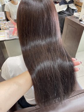 フォルテ 草薙店 艶カラー　ココアブラウン