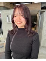 ビジュ(bijou)&nbsp;ピンクラベンダー×フェイスレイヤー/横須賀/横須賀中央/カラー