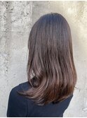 ペールグレージュレイヤーヘア【RISA】