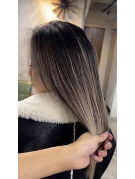 アポロ 横浜駅店(apollo) エアタッチバレイヤージュ/ホワイトベージュ/シャドウルーツ横山