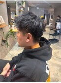メンズカット☆アップバング