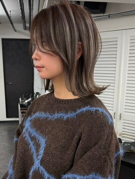 ジルブラン 京都(JIL BLAN) ハイライトバレイヤージュダブルカラーケアブリーチ30代40代