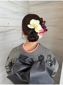 成人式ヘアセット