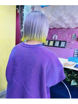 トーク 武庫之荘(TAL'KE) TAL’KE武庫之荘/シルバー×裾カラー_423