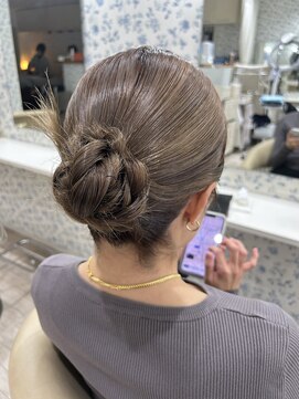 サクララ(Sakura la) カチモリヘア／結婚式／お呼ばれヘア／参列へア／二次会へア