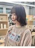 ボブパーマプードルパーマレディースパーマニュアンスパーマ奥東