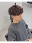 マッシュシャドウパーマ