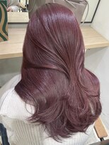 エヌアイ オモテサンドウ(ni omotesando)&nbsp;☆カシスラベンダーピンクカラー ツヤカラー☆