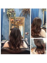 ゼロイチイチゴー 茗荷谷(0115)&nbsp;ウェーブ巻き&オーガニックカラーリタッチ