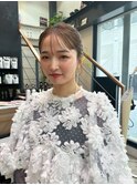 卒業式ヘアセット
