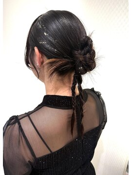 カペリベラ Capelli bella 枚方店 カチモリアレンジ/ヘアアレンジ/黒髪ヘア/アップスタイル