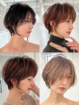 ロンドエニカ 大宮(Lond enika)&nbsp;ショート/ハイライトカラー/白髪/白髪ぼかし/くびれヘア/大宮