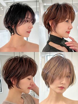 ロンドエニカ 大宮(Lond enika) ショート/ハイライトカラー/白髪/白髪ぼかし/くびれヘア/大宮