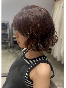 デラ バイ アフロート(DELA by afloat) ボブパーマ