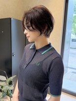 セラ(cella)&nbsp;大人ショート/前髪長め/ピンクブラウン【岡村大介】