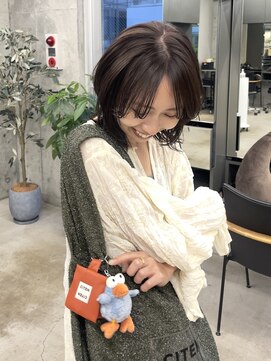 アワーズ 南青山(Our's) 暗めカラー/ブリーチなしカラー/アッシュブラウングレージュ