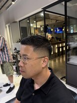 フランクスバーバーザスタンド(Frank’s barber the stand)&nbsp;サーフカール/スパイキーショート/フェザーパーマ/飯田橋S