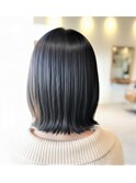ナチュラルボブ#西尾美容室#西尾ストレート#艶ボブ#西尾市
