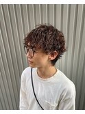 ツイストスパイラルパーマ/マッシュ