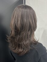 ピリオド 赤坂(Period.)&nbsp;ロングウルフ ハイレイヤー カット 髪質改善 赤坂見附 美容室